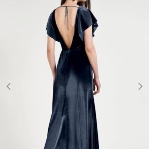 Jenny Yoo Ellis Velvet Dress NWT